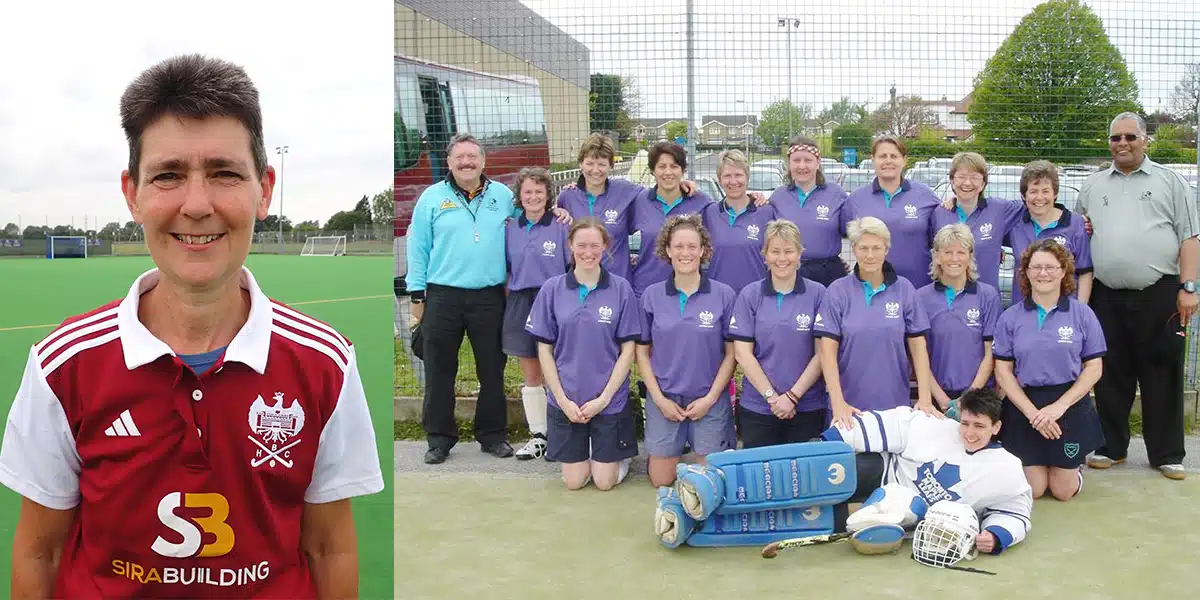 Another highlight of my week is attending the aforementioned Walking Hockey, which takes place twice a week from September to May. Recognition for initiating this goes to our Ladies’ Club Captain, Kate Costin, who arranged a taster session during a club tournament six years ago. This group is so much more than just the hockey, one player telling me it has been a lifeline for her. Walking Hockey has removed many of the boundaries preventing sectors of the community from participating in the sport of hockey. It is gender inclusive and the format of the game makes it highly accessible, due to its slower pace and lower impact, enabling individuals with all nature of illnesses and disabilities to not only participate in exercise, but to do so in an enjoyable, and competitive arena.