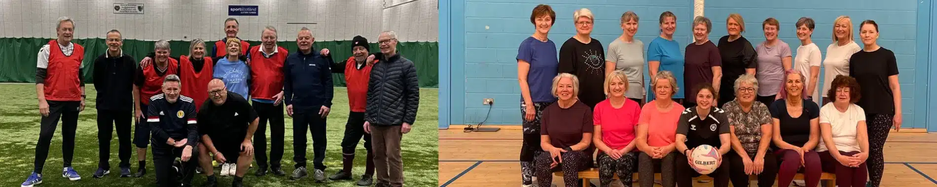 Heart of Midlothian is delighted to announce cohort two of our health initiative to support men and women over the age of 50 beginning on the 5th / 7th of May!
Step into Health is a fun, social and life-changing 12-week *free* course designed to support over 50s, for men & women, that combines the enjoyment of walking football or walking netball with fun, practical guidance to help you drink a little less and feel a lot better. Don’t worry if you’ve not played since your schooldays, our sessions are designed to ease you back into being a bit more active and are suitable for all levels of fitness.