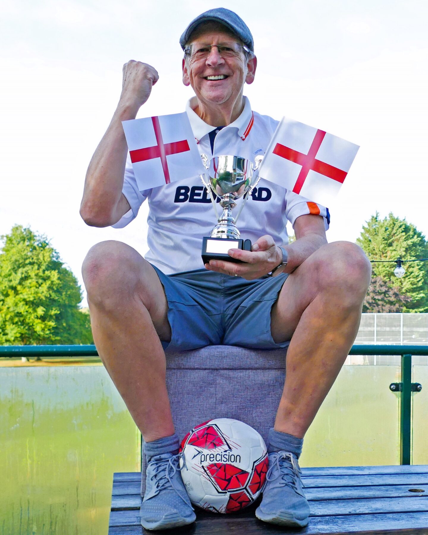 Paul Haynes who plays walking football for Moulton Masters, has won the English Footgolf Open over 65s category & over 55s amateur section. The over 65’s win leaves Paul leading the FGAOE national tour with five tour victories at Okehampton, Oldham, Wooton Bassett and Colchester.